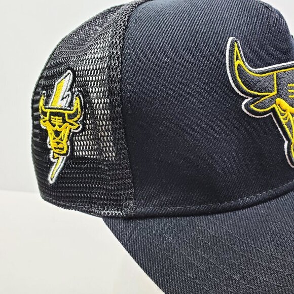 Chicago Bulls Snapback Hat Pro Standard NBA Mesh Luxury Collection NWT - Picture 3 of 12